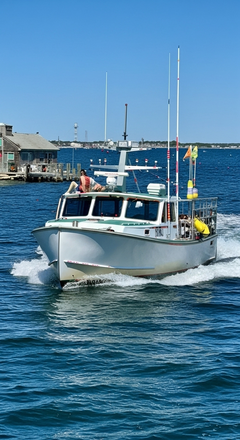 Heidi Lyn underway off Provincetown