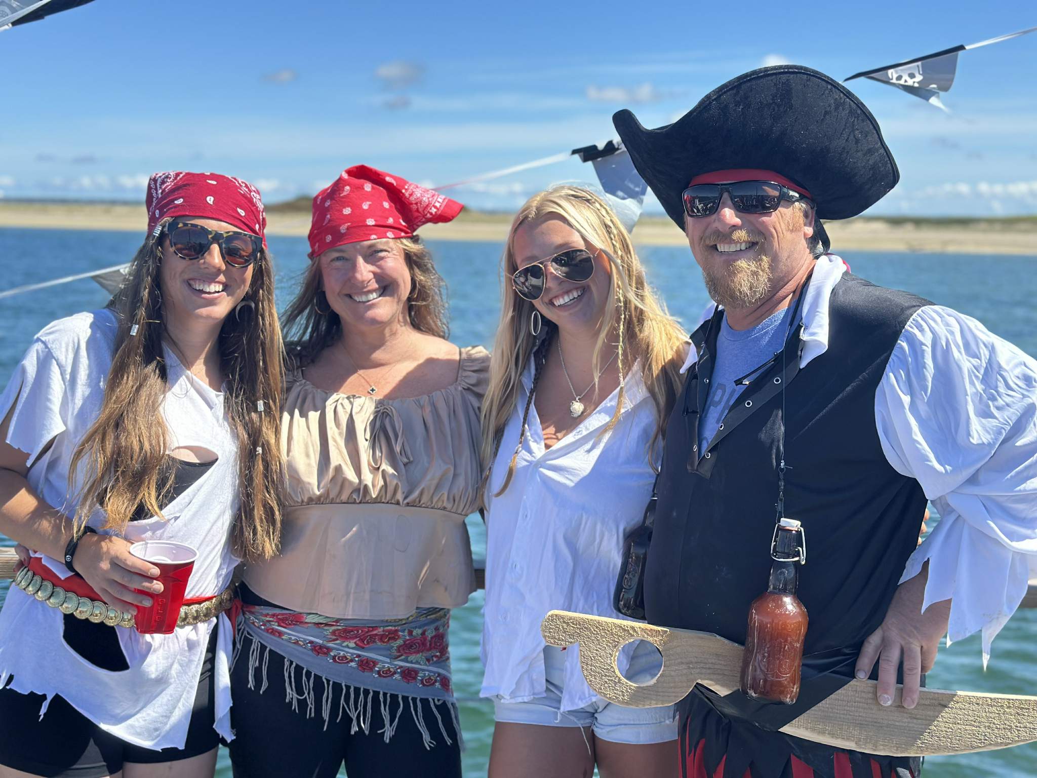 Smiles all around after a great haul