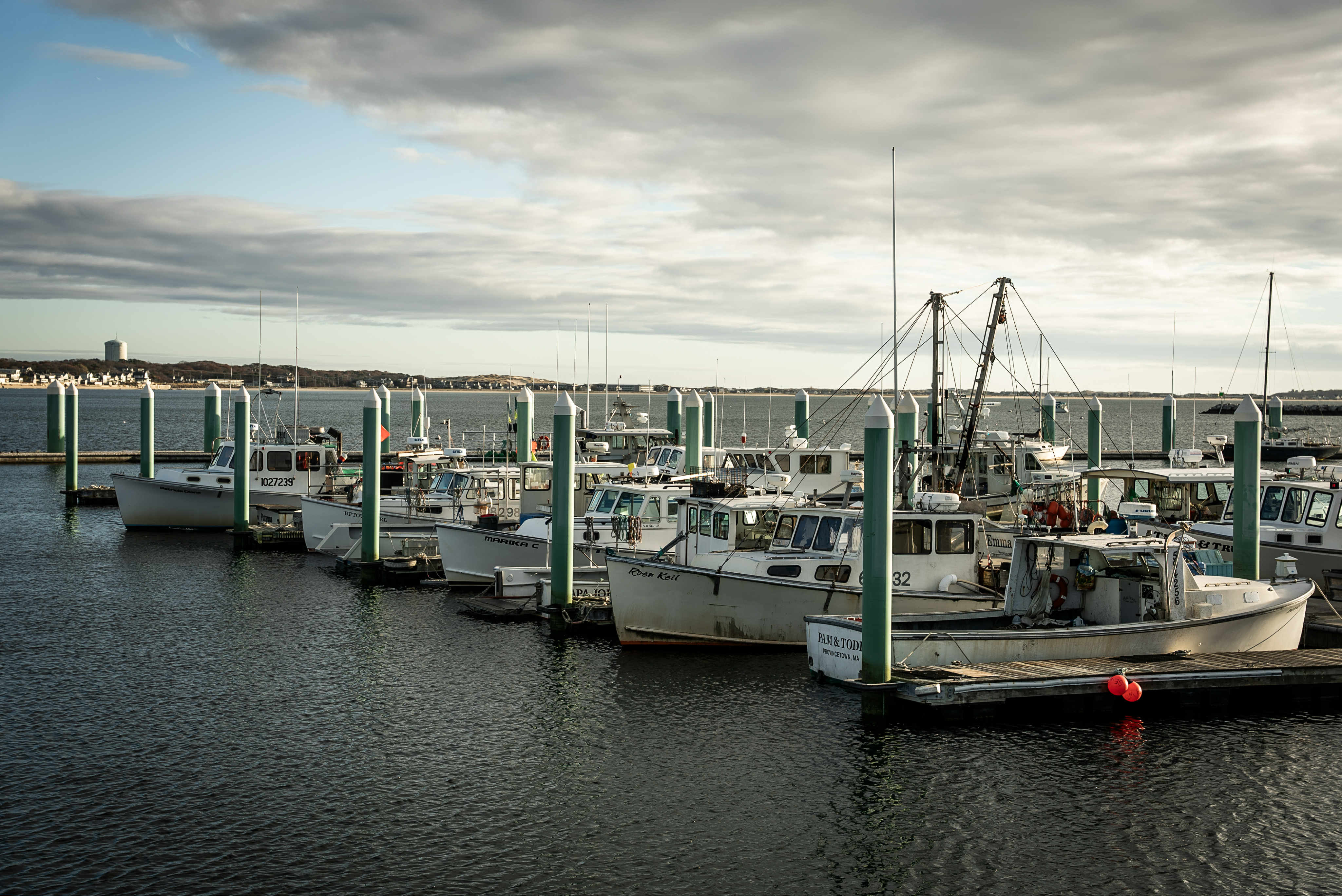 Cape Cod morning over the working waterfront