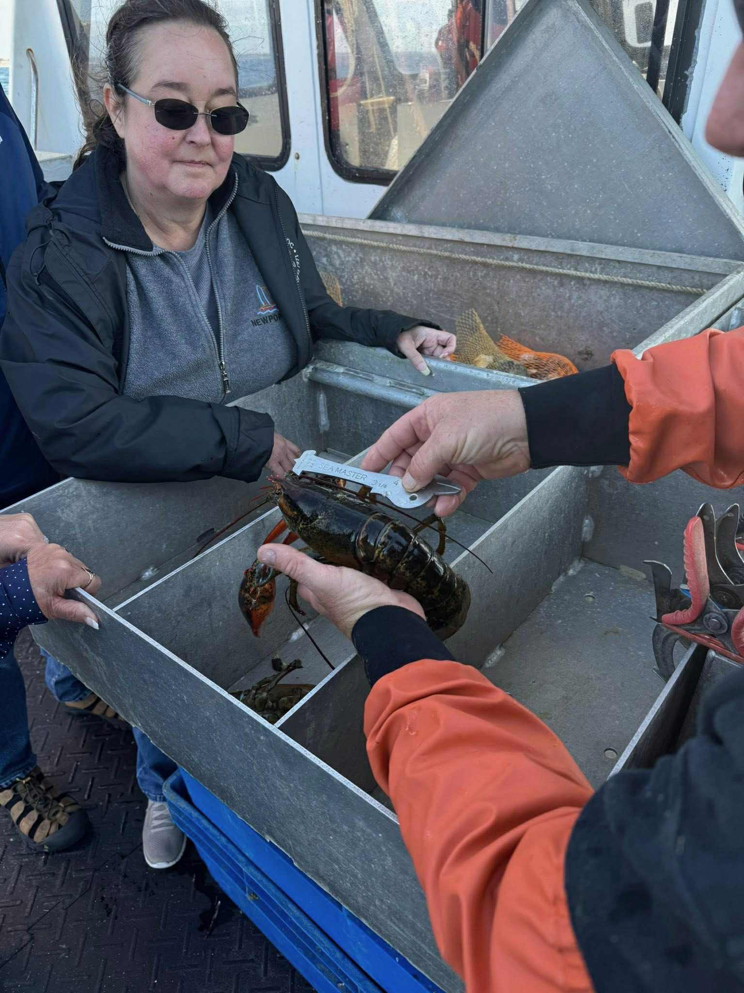 Measuring keepers with a gauge